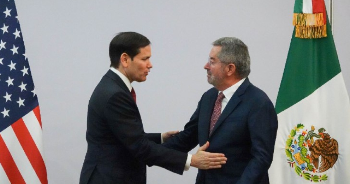 Juan Ramón de la Fuente, Secretario de Relaciones Exteriores, y Marco Rubio, Secretario de Estado de los Estados Unidos