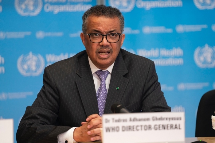El director general de la OMS, Tedros Adhanom Ghebreyesus, alertó sobre el consumo de bebidas azucaradas.