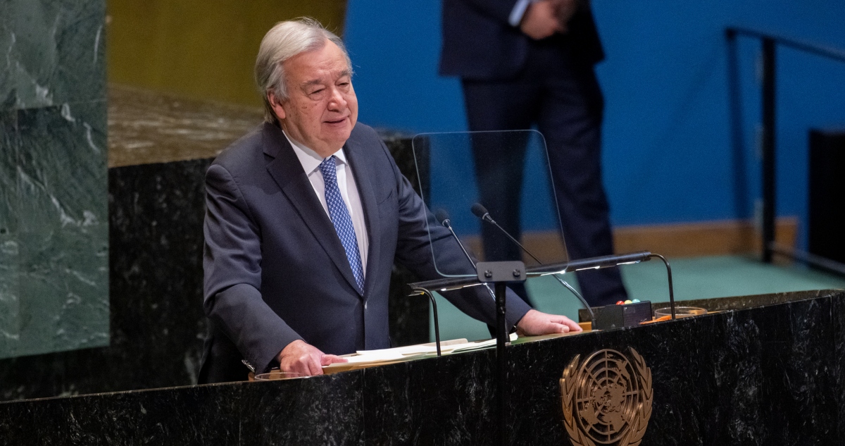 El Secretario General de la ONU, António Guterres, alertó ante el Consejo de Seguridad que "la ley de la selva" está sustituyendo al Estado de Derecho.