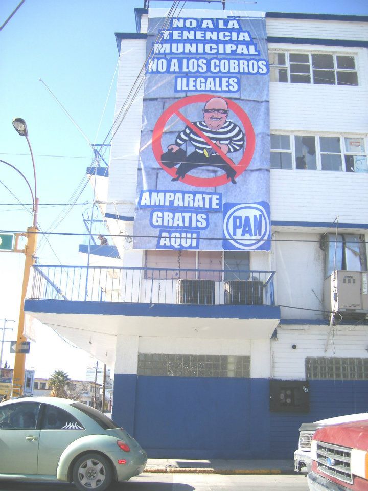 Uno de los edificios del PAN en Ciudad Juárez. Foto: Facebook PAN municipal de Juárez.