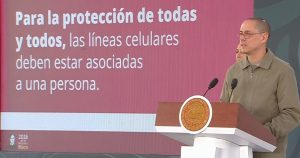 Peña Merino respondió en la "mañanera" las principales dudas sobre el registro de celulares.