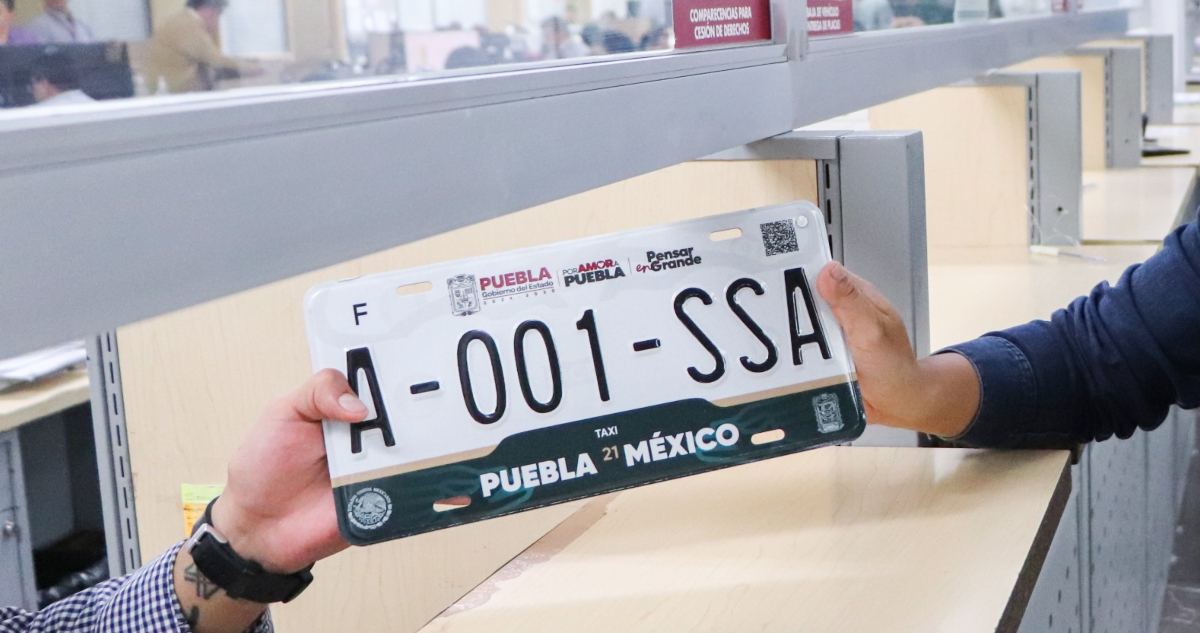 Placas Puebla