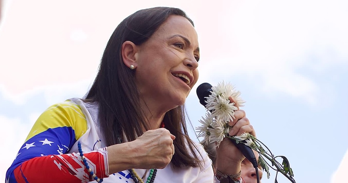 María Corina Machado, opositora venezolana.