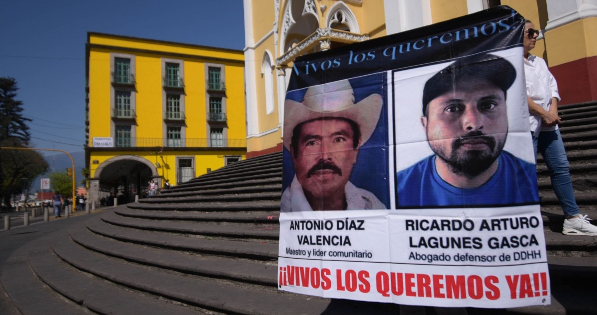 La desaparición de Ricardo Lagunes y Antonio Díaz cumplió tres años el 15 de enero.