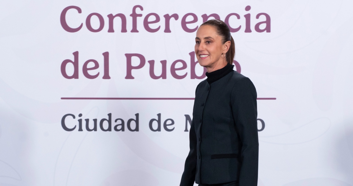 Claudia Sheinbaum Pardo afirmó que, pese a la incertidumbre global, la integración productiva entre México, Estados Unidos (EU) y Canadá es difícil de romper.