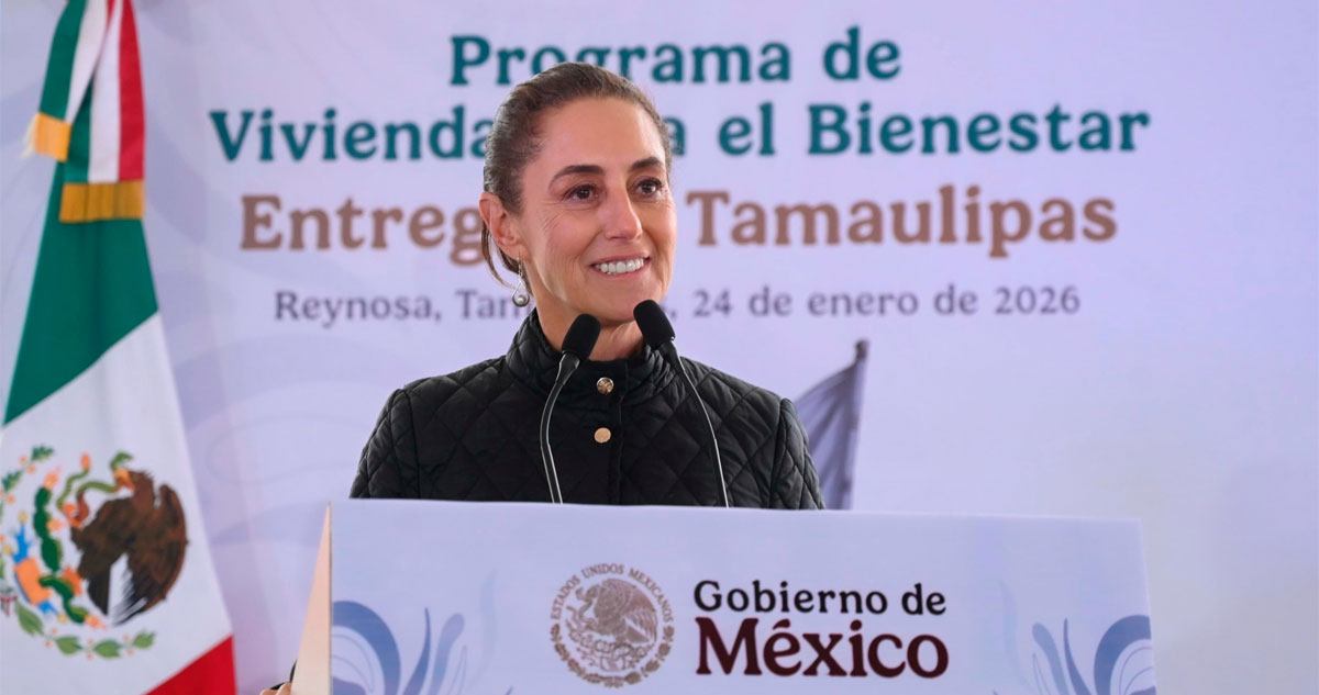 Sheinbaum repite en la frontera con EU y ante amagos de Trump: nosotros no nos subordinamos