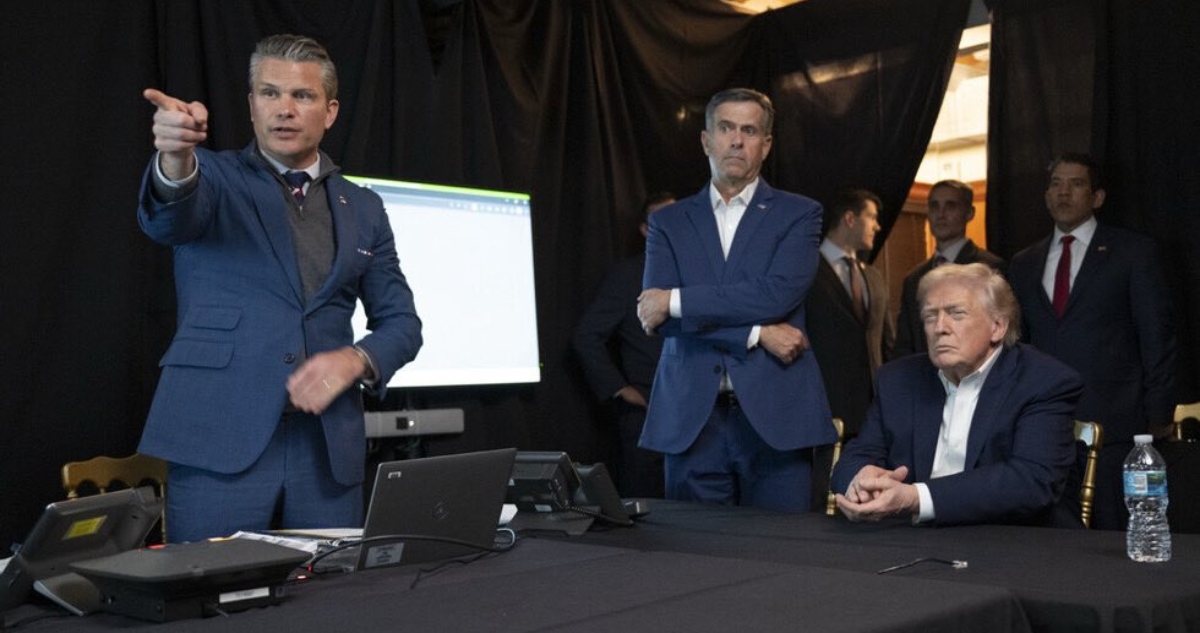 Donald Trump supervisó la Operación Resolución Absoluta.