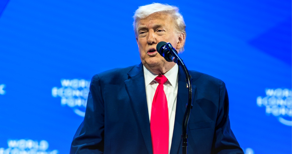 Trump insultó a todos en Davos.