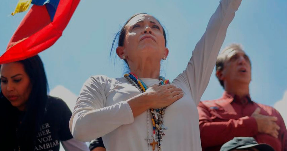 Trump deja en el desamparo a Corina Machado y aguada la fiesta a la derecha global