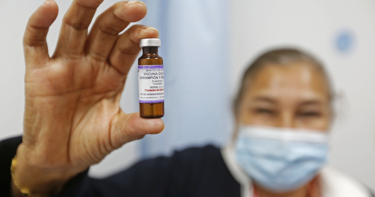 Vacunación Sarampión.