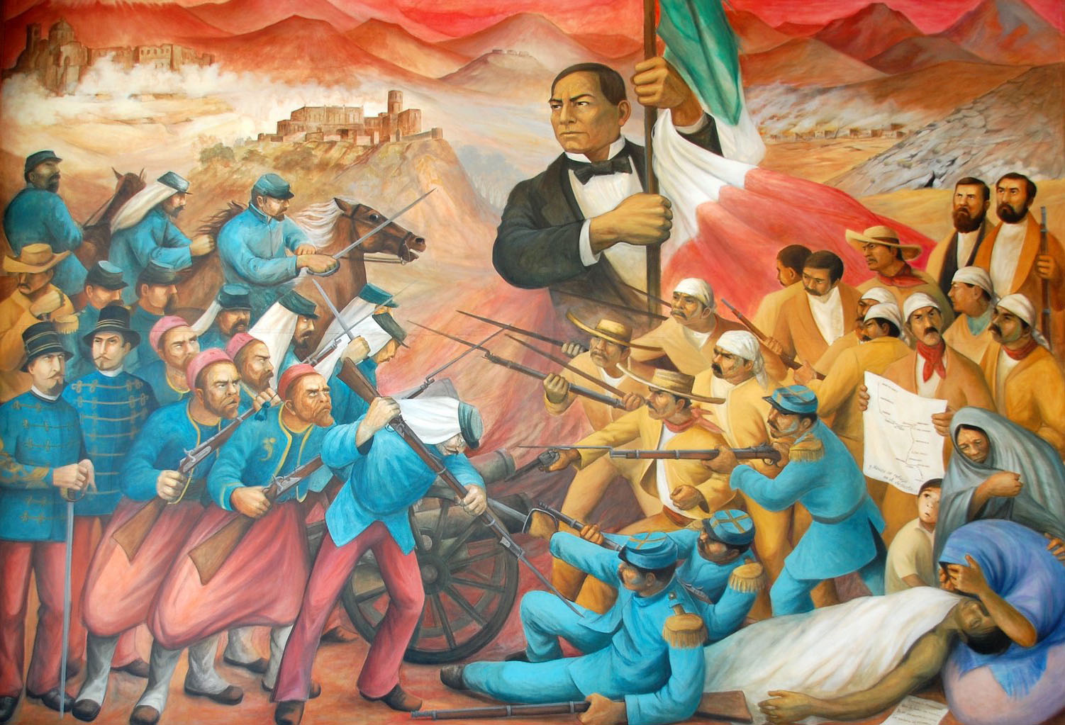 Mural Benito Juárez