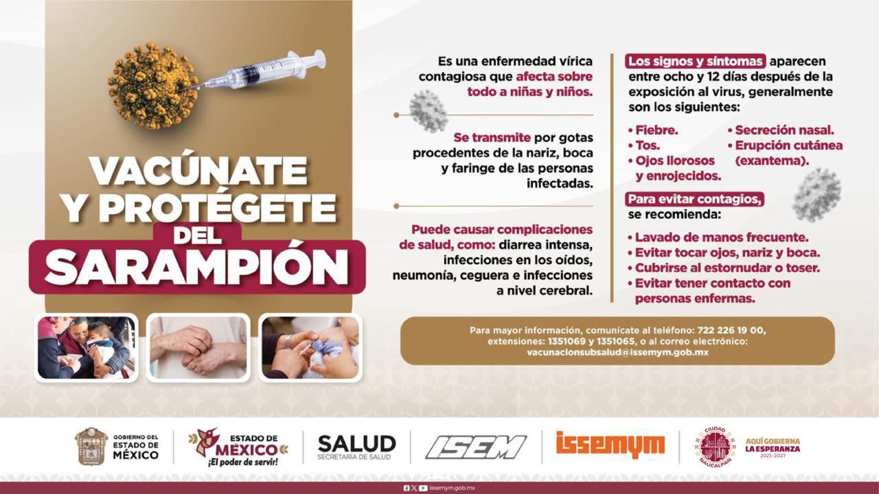 Campaña de vacunación Edomex
