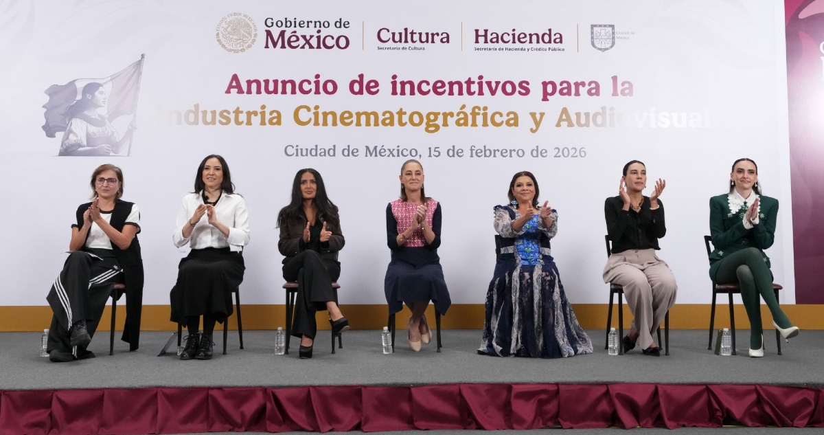 El Gobierno de México anuncia incentivo fiscal para el cine.