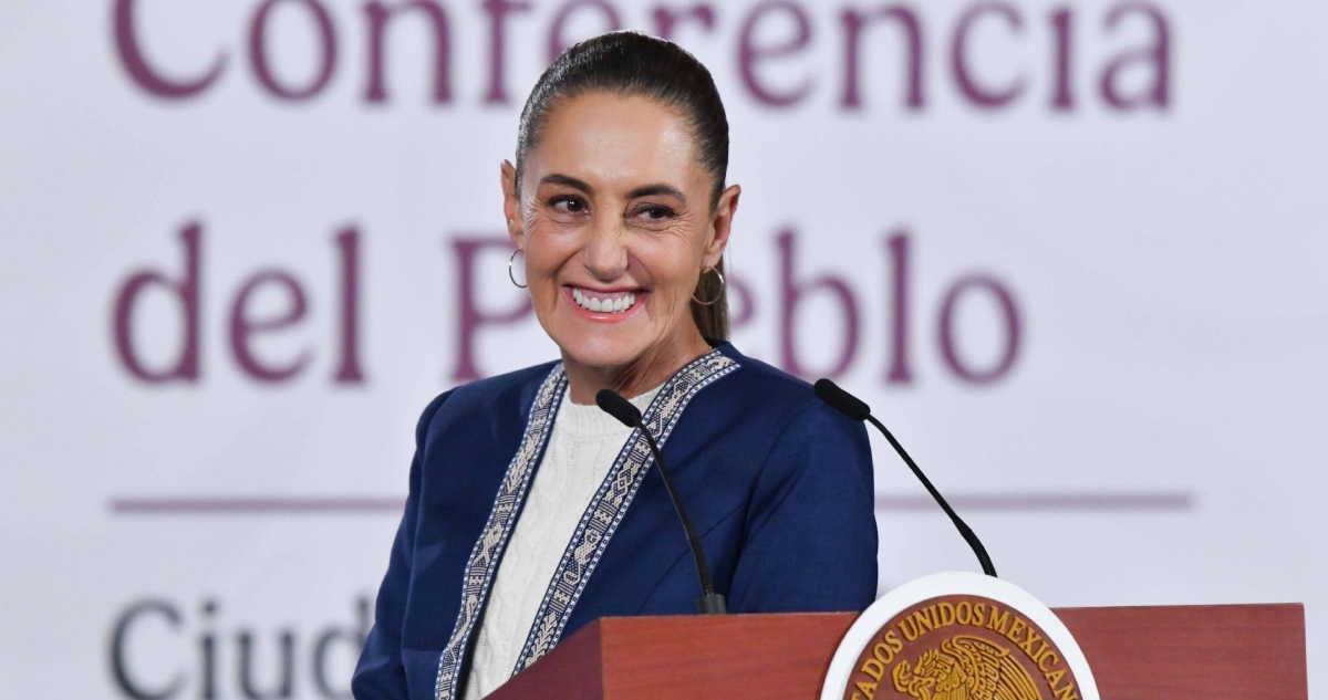 Claudia Sheinbaum Pardo (CSP) se burló del manifiesto del Frente Democrático, en el que —sin conocer la Reforma Electoral— se acusa un regreso al autoritarismo.