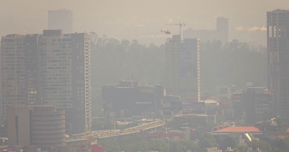 Sigue contingencia por ozono en la ZMVM.