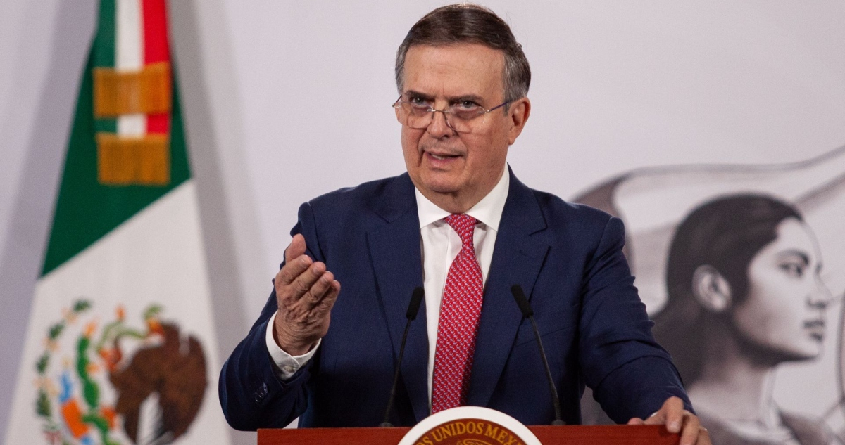 Ebrard anunció un acuerdo comercial con la UE.