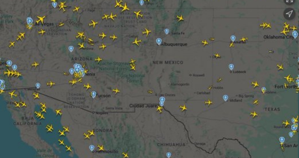 La FAA cierra espacio aéreo de El Paso por 10 días.