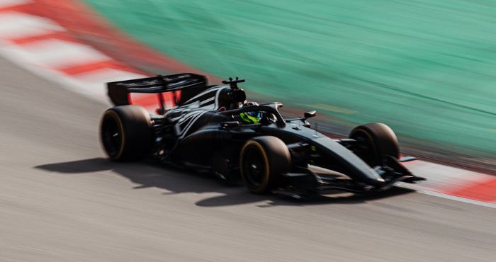 Sergio Pérez cadillac f1 team monoplaza