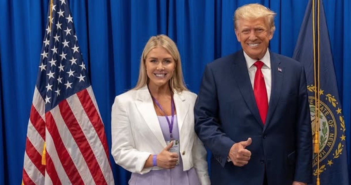 Karoline Leavitt, vocera de la Presidencia de Donald Trump