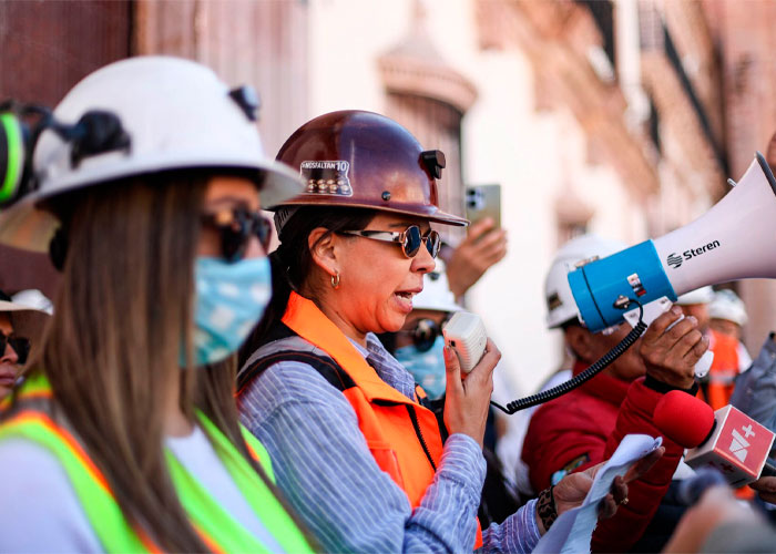 Marchan en diferentes estados del país para exigir justicia por mineros desaparecidos en Sinaloa