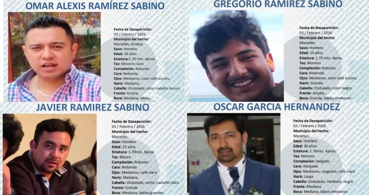 Secuestran a seis turistas en Mazatlán: una niña y una mujer reaparecen con vida