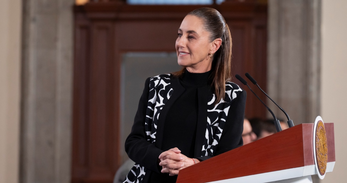 Sheinbaum advierte campañas de mentiras de la derecha, externos e internos.