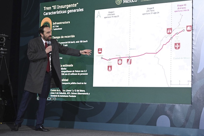 estaciones Tren El Insurgente