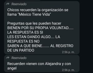 México Tiene Vida intentó afiliar a feministas con engaños. Foto: especial.