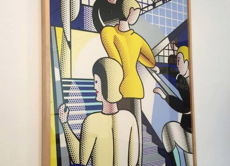 Bauhaus Stairway, de Roy Lichtenstein. Foto: Daniela Medina, SinEmbargo