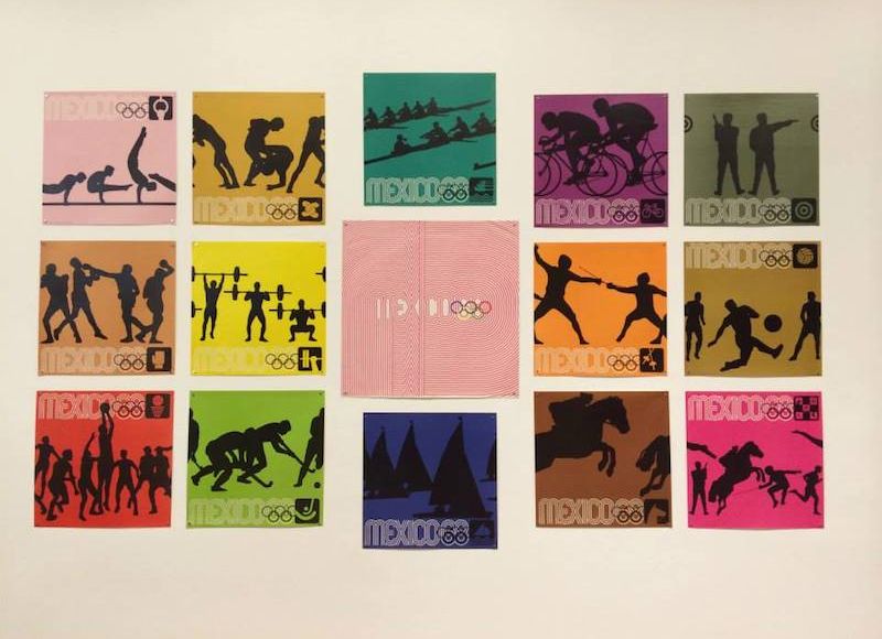 Lance Wyman y México 68. Foto: Daniela Medina, SinEmbargo