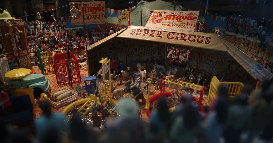 El Circo de Plastimarx. Foto: Valentina López, SinEmbargo
