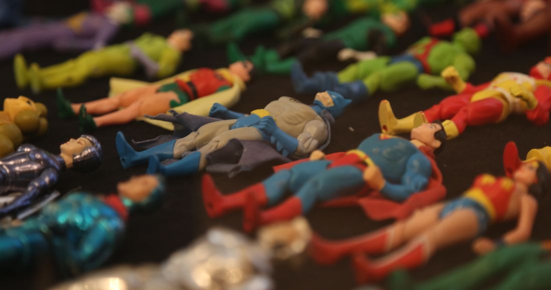 Superhéroes a la mexicana. Foto: Valentina López, SinEmbargo