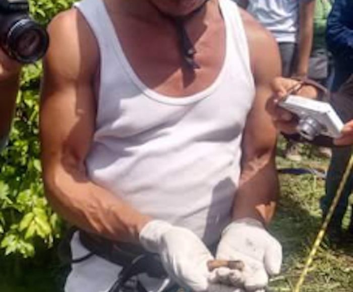 “Somos inexpertos, de herramienta rudimentaria, pero con una necesidad que nos hace desafiar al mismo infierno", dijo el líder de la Brigada. Foto: BlogExpediente.