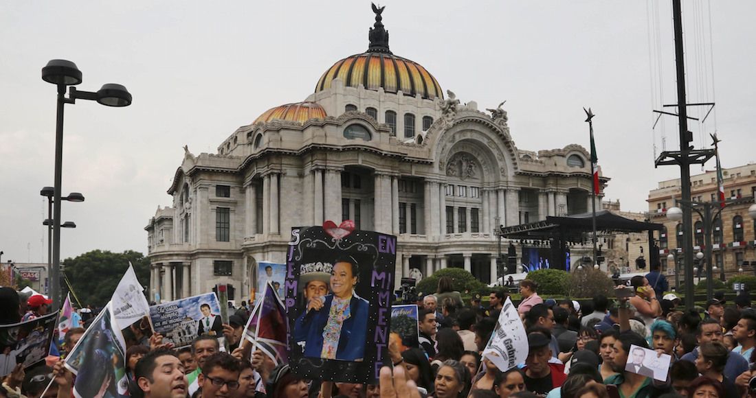 Las autoridades de la Ciudad de México estimaron que más de 500 mil personas se reuniría en el recinto. Foto: AP