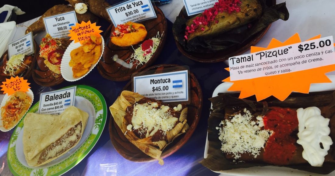 Platillos típicos de Honduras. Foto: Daniela Medina, SinEmbargo