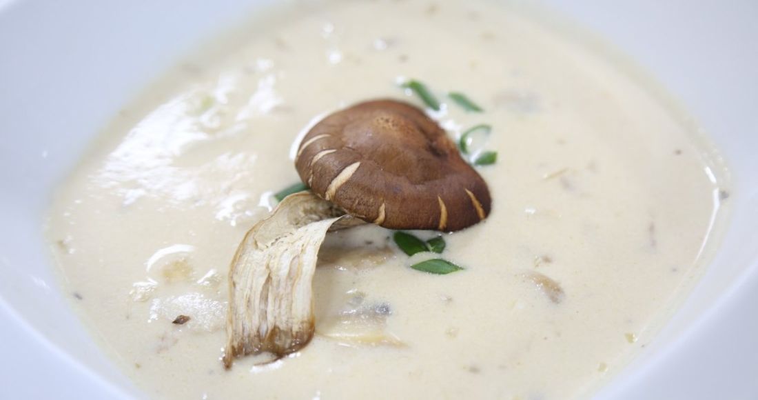 Crema de hongos con queso brie. Foto: Cri Rodríguez, SinEmbargo