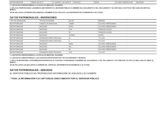 La declaración de 2013. Imagen: Especial
